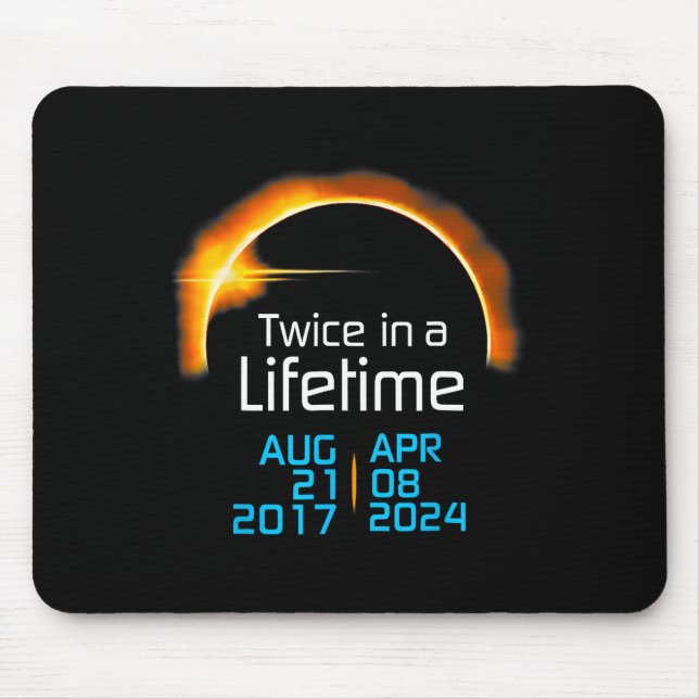 Mousepad Solar Eclipse 2024 Cute Solar Eclipse Kids Toddler (Frente)