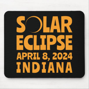 Mousepad Solar Eclipse 2024 Indiana