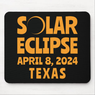 Mousepad Solar Eclipse 2024 Texas