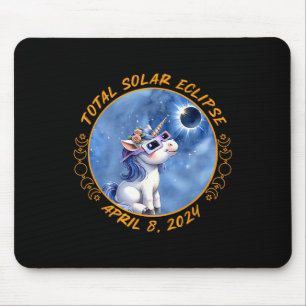 Mousepad Solar Eclipse Girls Boys Unicorn Solar Eclipse 202
