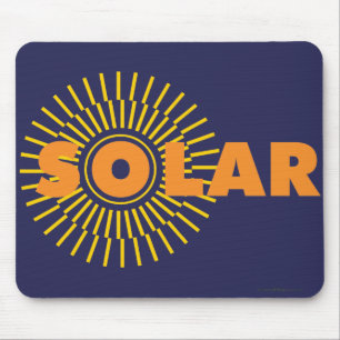 Mousepad Solar Power Sun