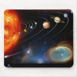 Mousepad solar-sistema