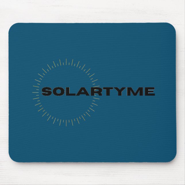 Mousepad SolarTyme - Pad do mouse (Frente)
