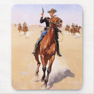 Mousepad Soldado das Planícies (Cavaleiro de Cowboy)