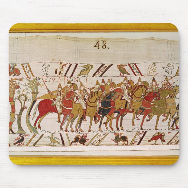 Mousepad Soldados que deixam Hastings para fazer a batalha (Frente)