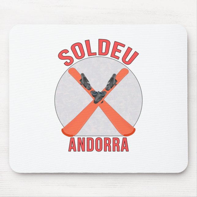 Mousepad Soldeu, Andorra (Frente)