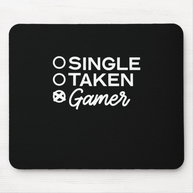 Mousepad Solteiro Tirada Gamer (Frente)