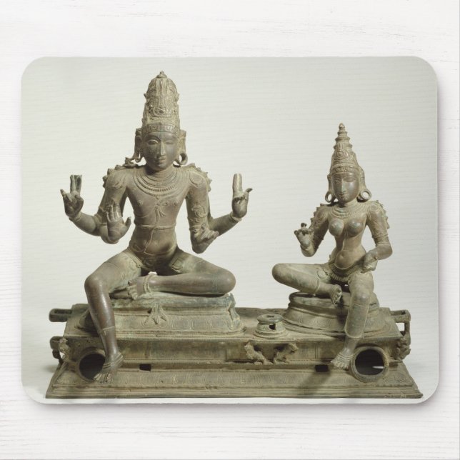 Mousepad Somaskanda, Chola, Tamil Nadu (bronze) (Frente)