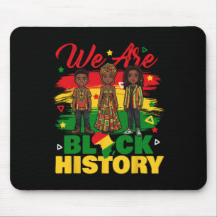 Mousepad Somos História Negra - Mês da História Africana Ne