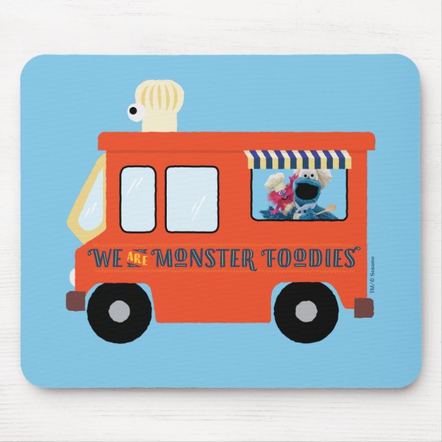 Mousepad Somos Monstros Gastrônomos (Frente)