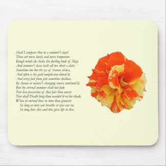 Mousepad Soneto de Shakespeare # 18