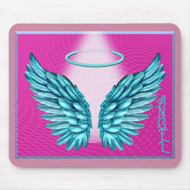 Mousepad "Sonho como Angelic Wings e Halo" (Frente)