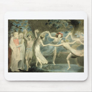 Mousepad Sonho da Noite de Verão de William Blake