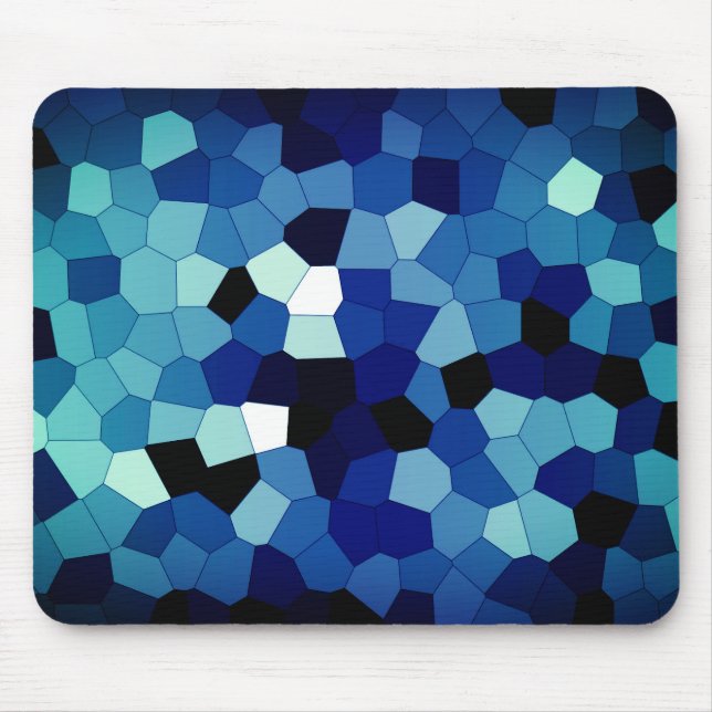 Mousepad Sonho do pixel - azul (Frente)