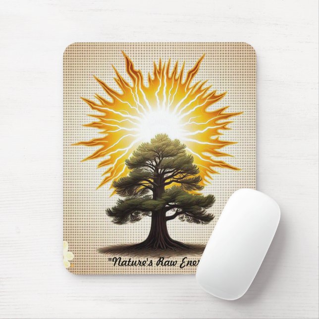 Mousepad "Sonho elétrico" (Com mouse)