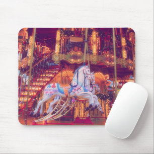 Mousepad sonho infantil - carrossel antigo