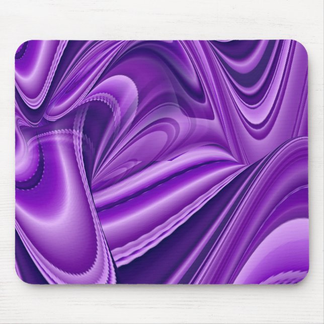 Mousepad Sonho Roxo, Abstrato Fantasy Arte Arco-Íris (Frente)