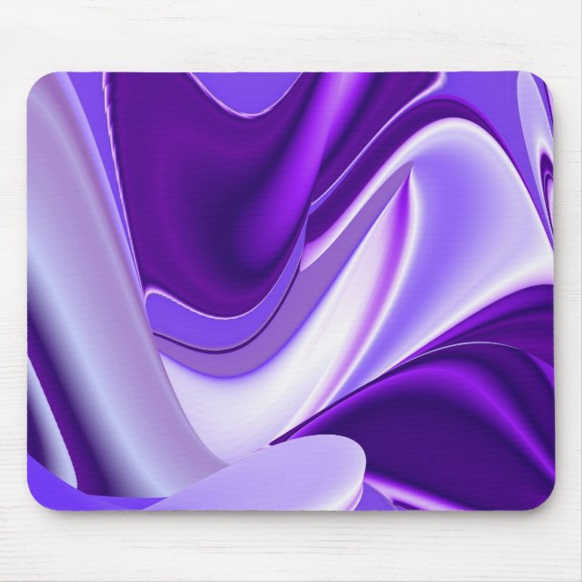 Mousepad Sonho Roxo, Abstrato Fantasy Arte Arco-Íris (Frente)