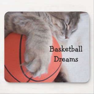 Mousepad Sonhos do basquetebol,