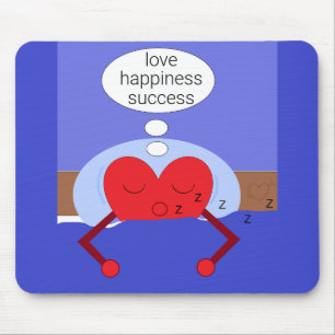 Mousepad Sonhos do Meu Coração: Azul