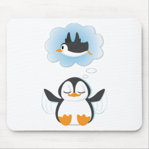 Mousepad Sonhos do pinguim