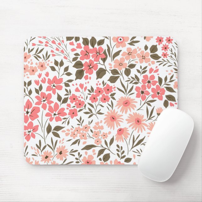 Mousepad Sonhos Florais Macios (Com mouse)
