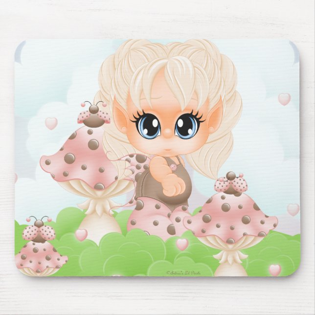 Mousepad Sonhos-mousepad do joaninha (Frente)