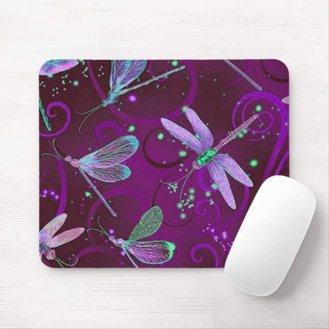 Mousepad Sonhos Roxos (Com mouse)