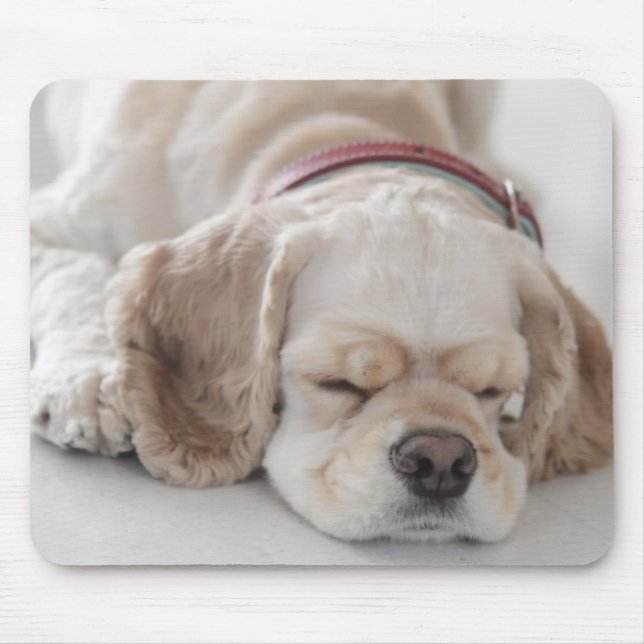 Mousepad Sono do cão de cocker spaniel (Frente)