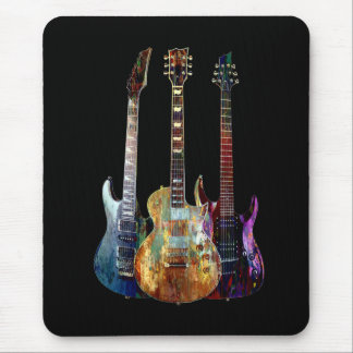 Mousepad Sons de música. Violão colorido