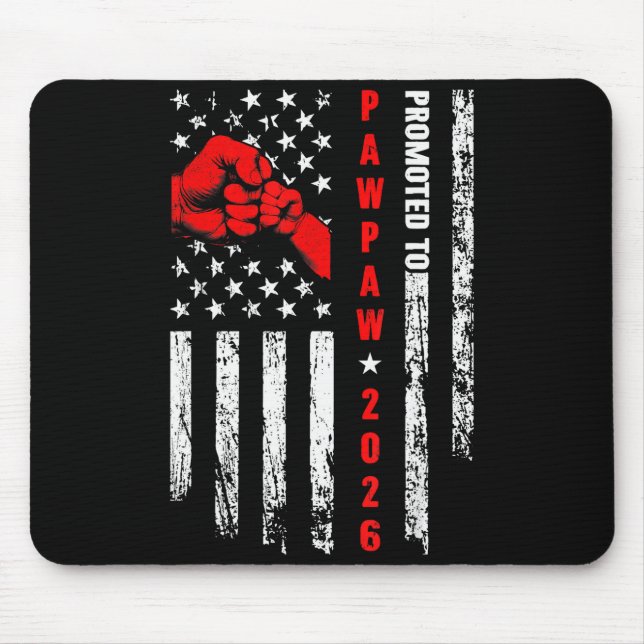 Mousepad Soon To Be Pawpaw Est.2026 Father's Day First Time (Frente)