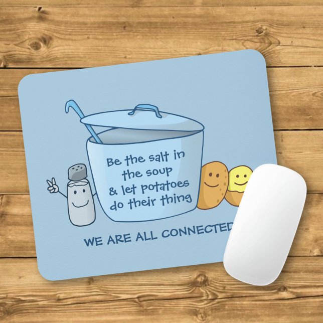 Mousepad Sopa Salgada de Batata (Criador carregado)