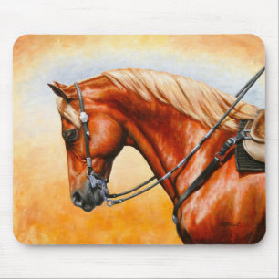 Mousepad Sorrel Flaxen Chestnut Quarter Horse