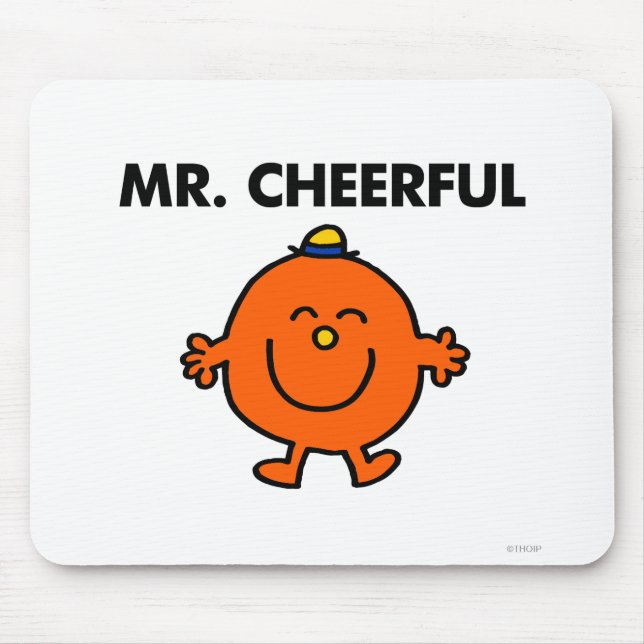 Mousepad Sorrindo Sr. Cheerful (Frente)