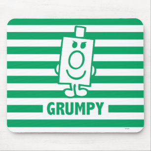 Mousepad Sorrir forçadamente pernicioso do Sr. Mal-humorad