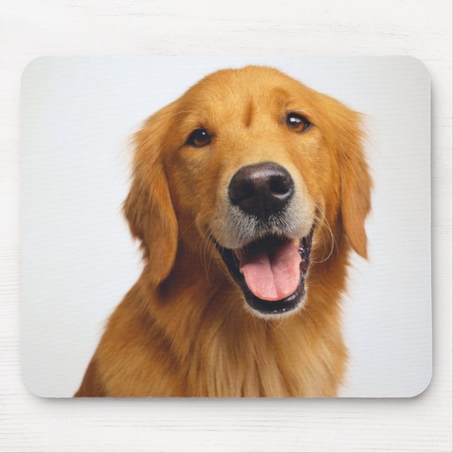 Mousepad Sorriso do ouro Retriever (Frente)