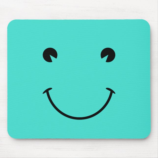 Mousepad Sorriso Turquesa (Frente)