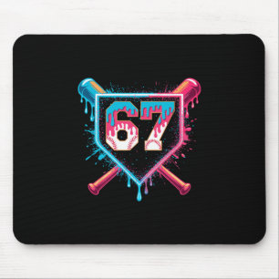 Mousepad Sorvete Bysebyll Drip Six Seven Gíria da Geração A
