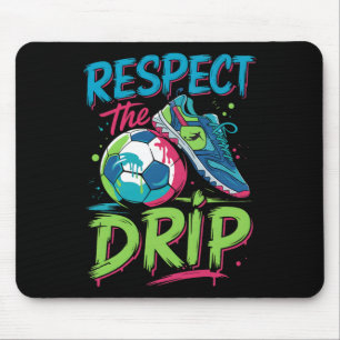 Mousepad Sorvete Derretendo do Soccer Drip Respeite o Drip