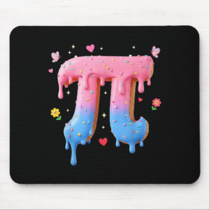 Mousepad Sorvete Engraçado do Dia do Pi 3.14 Professores de