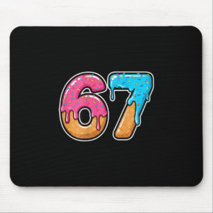 Mousepad Sorvete Mason 67 Drip Meme Six Seven Engraçado (no