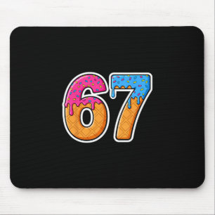 Mousepad Sorvete Six Seven Drip Gíria Geração Alpha 6 7 Ten