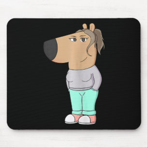 Mousepad Sou apenas uma garota chill Meme Engraçado 5