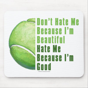 Mousepad Sou Bonita, Sou Boa Tênis Bola