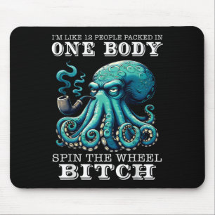 Mousepad Sou como 12 Pessoas Empacotadas em um Corpo Girar