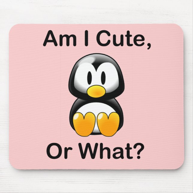 Mousepad Sou eu bonito, ou que? (Frente)