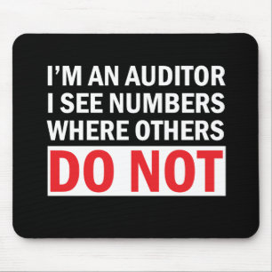 Mousepad Sou o Auditor