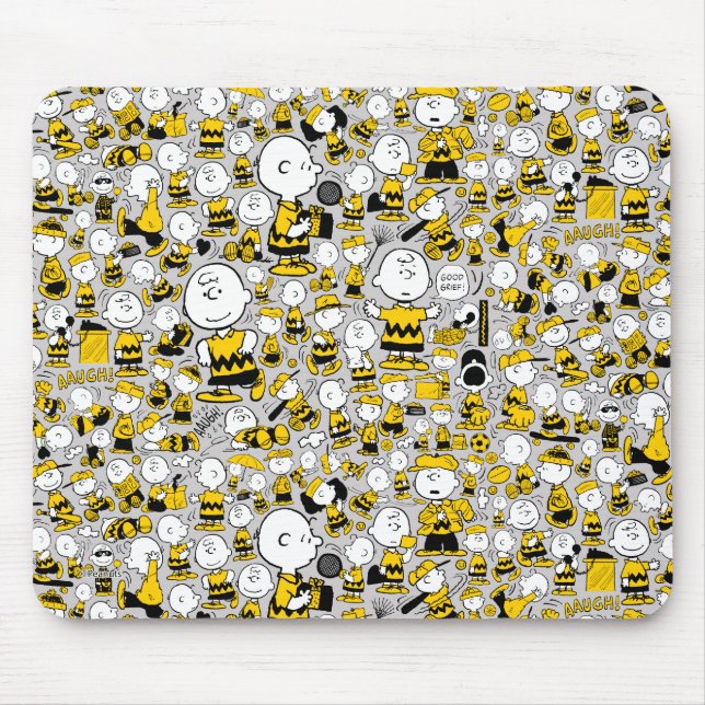 Mousepad Sou o Charlie Brown Pattern (Frente)