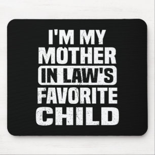 Mousepad Sou o Filho Favorito da Minha Sogra Família Divert