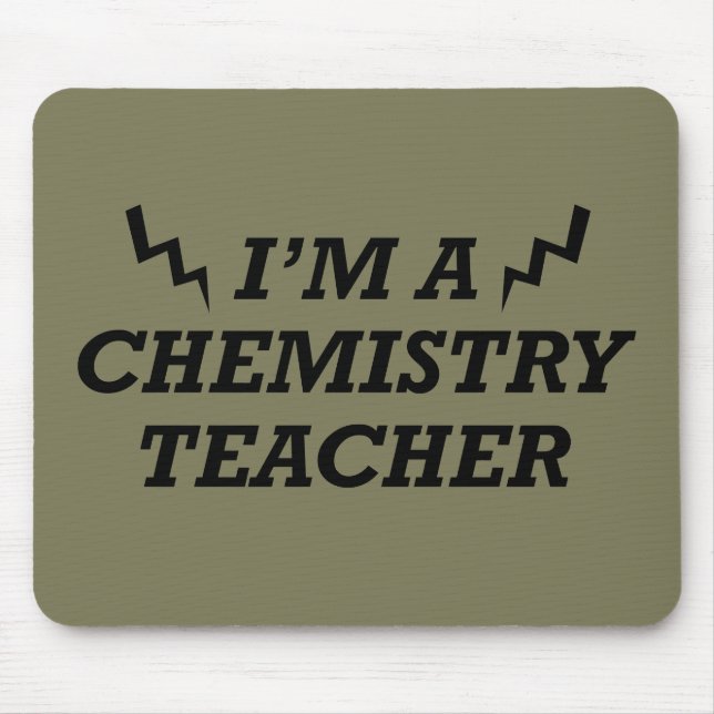 Mousepad Sou professor de química (Frente)